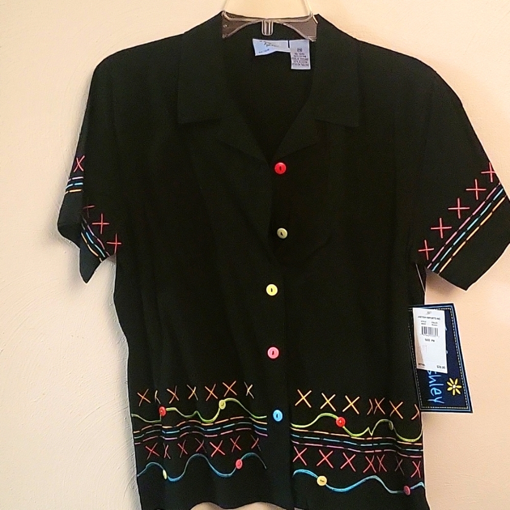 Jane Ashley Petite, Medium, black
